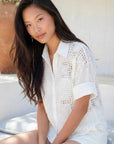 Alisa Eyelet Top