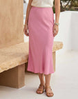 Eva Bias Ankle Skirt