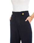 Janice Cropped Wide-Leg Pants