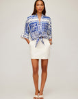 Bernice Tie-Front Top