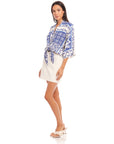 Bernice Tie-Front Top