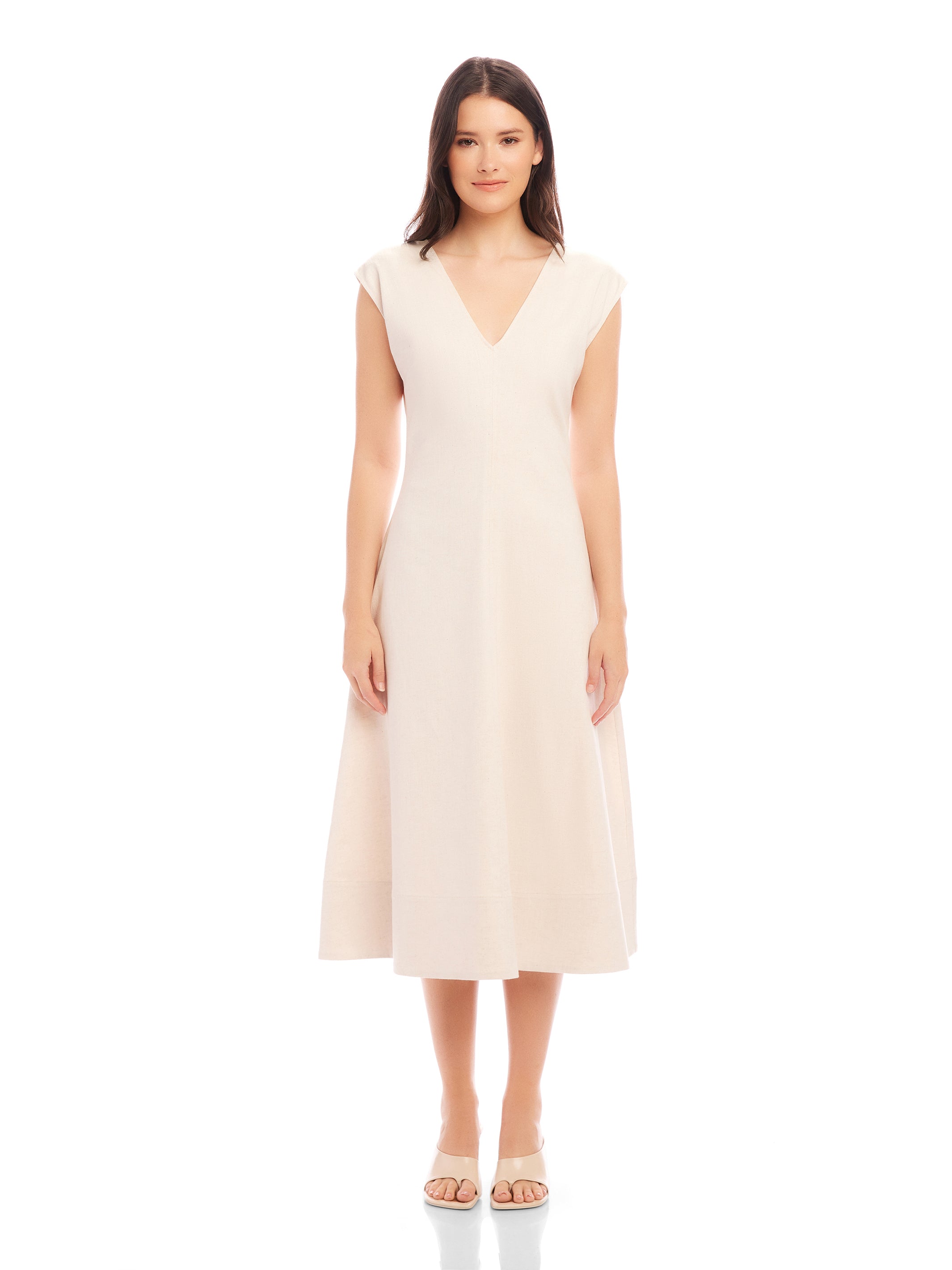 Lilia A-Line Midi Dress