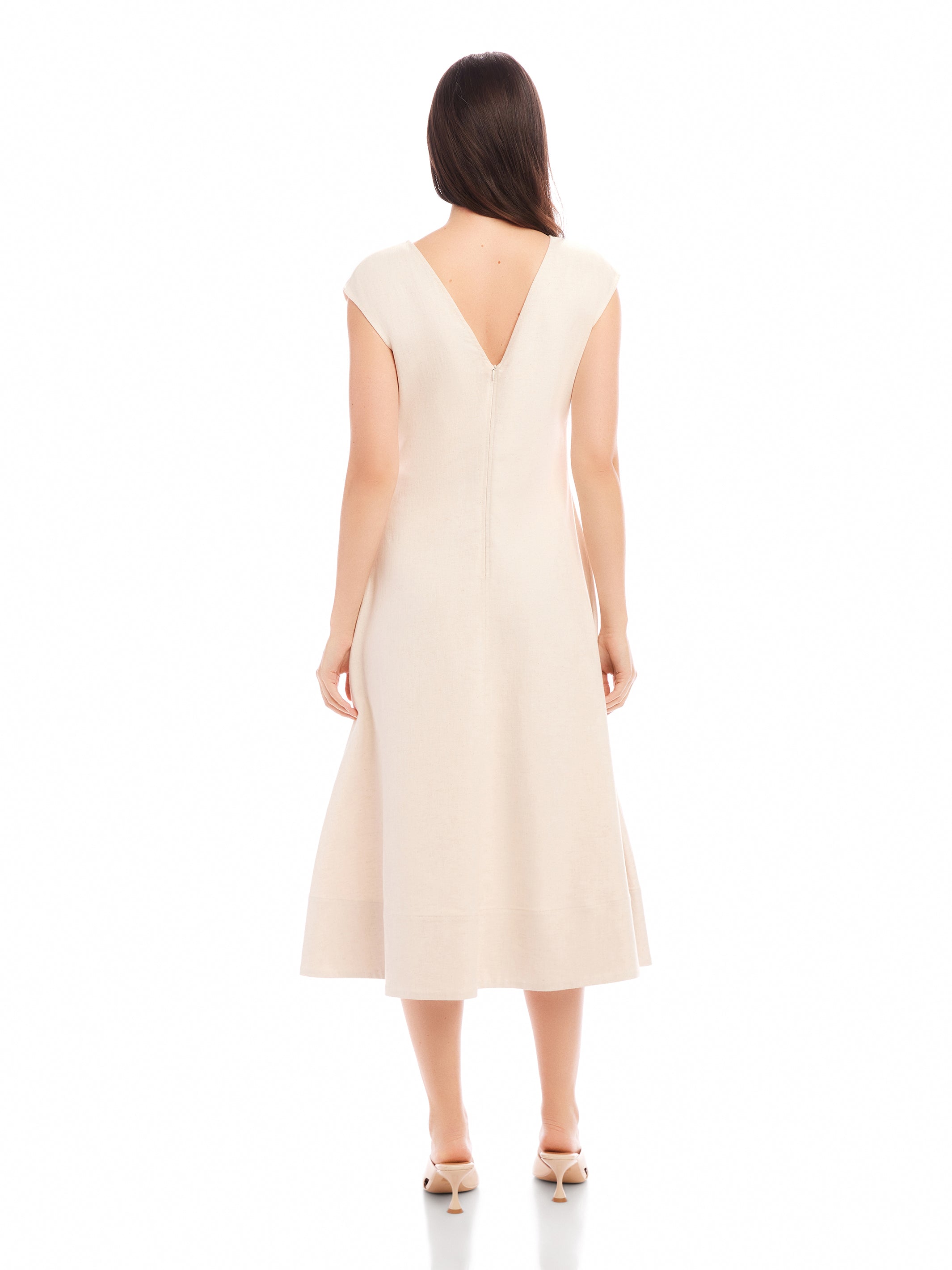 Lilia A-Line Midi Dress
