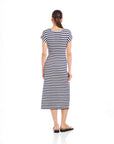 Marissa Side-Knot Midi Dress