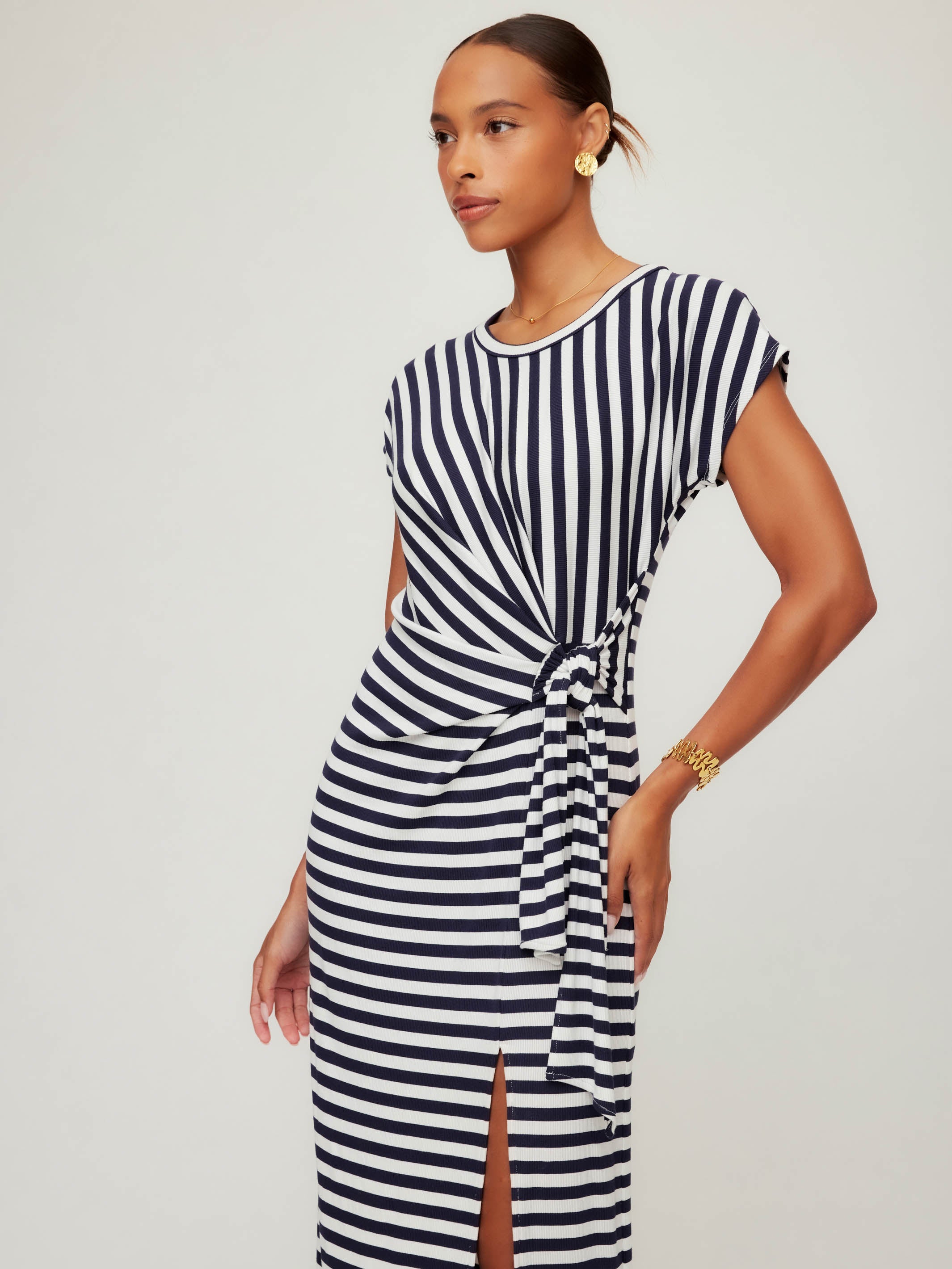 Marissa Side-Knot Midi Dress | Fifteen Twenty Clothing