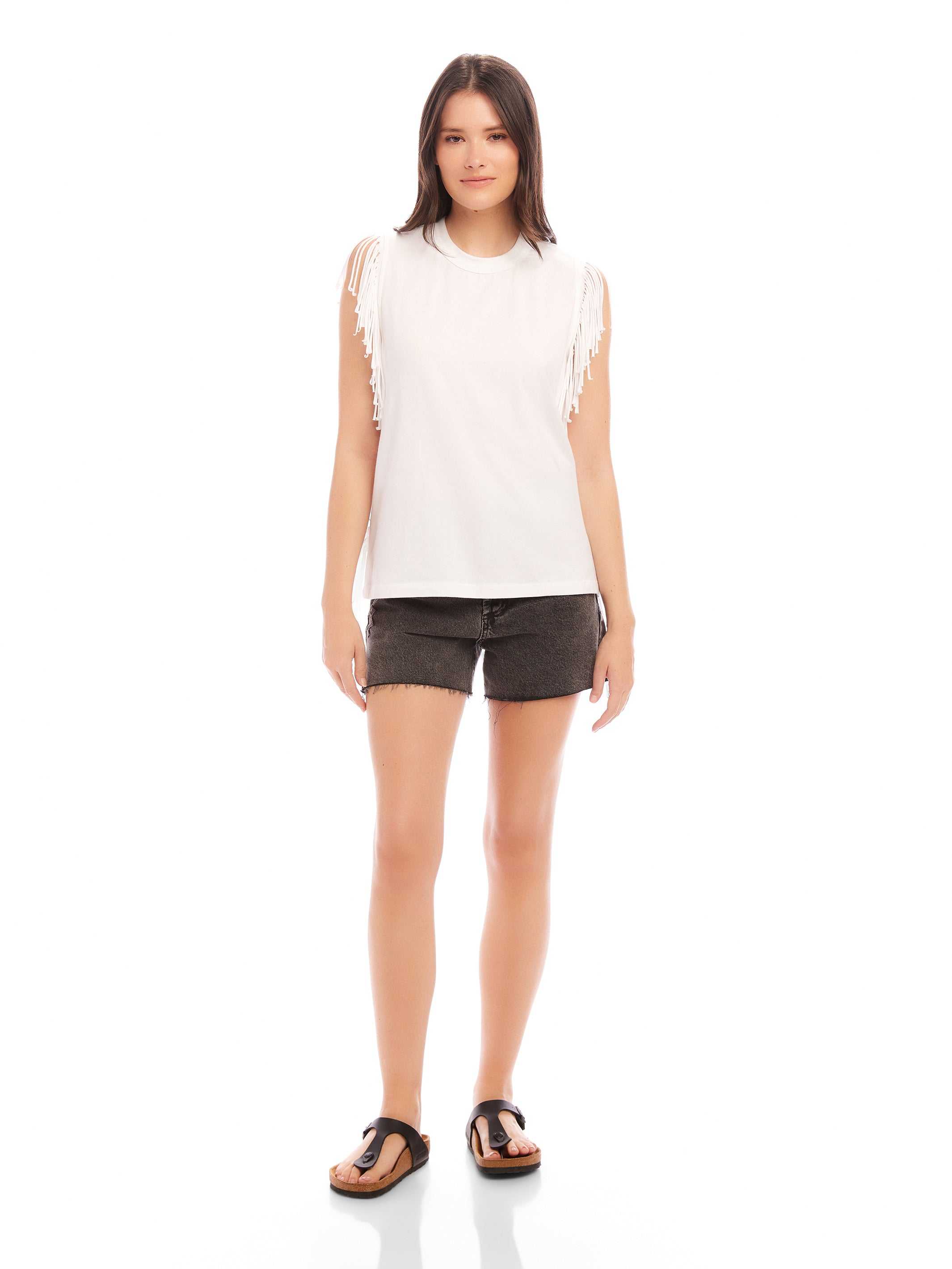 Nora Fringe Tee