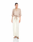 Bernice Tie-Front Blouse