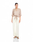 Bernice Tie-Front Blouse