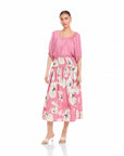 Rhea Smocked Waist Skirt