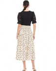 Rhea Smocked Waist Skirt