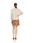 Sam 3/4 Sleeve Peasant Top