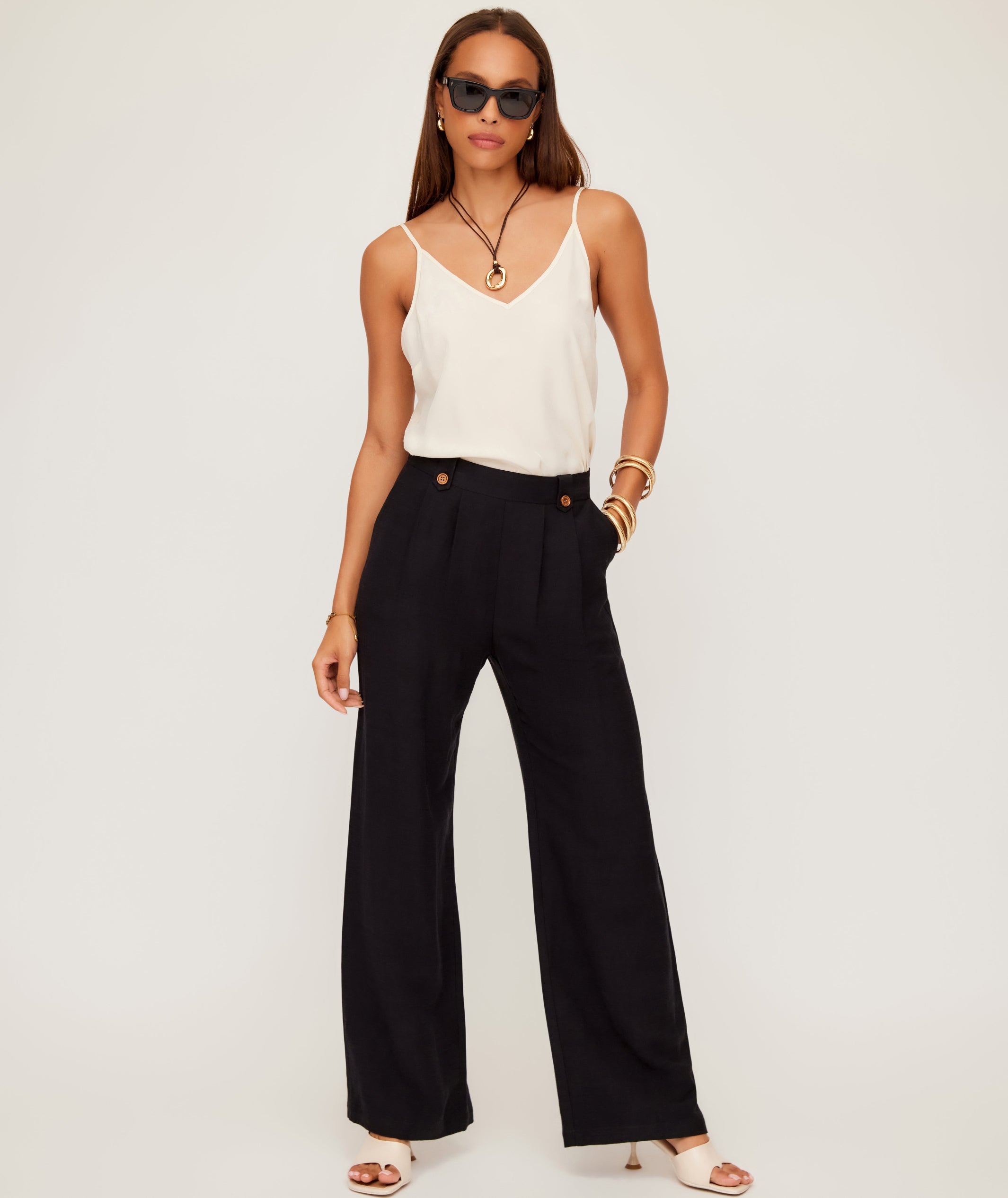 Tori Pleated Trousers