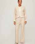 Myra Contrast Cropped Jacket