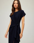 Marissa Side-Knot Midi Dress