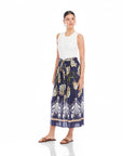 Seline Contrast Midi Dress