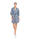 Blaire Lantern Sleeve Tie Dress