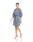 Blaire Lantern Sleeve Tie Dress