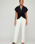 Lilian Twist-Front Top