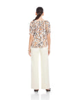 Sam Short Sleeve Button-Up Top