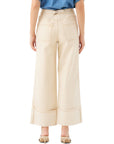 Dana Cuffed Wide-Leg Jeans