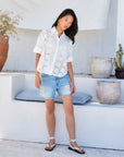Alisa Eyelet Top