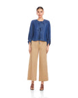 Cassie Lantern Sleeve Top