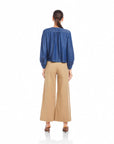 Cassie Lantern Sleeve Top