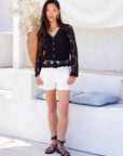 Nelly Crochet Soft Jacket