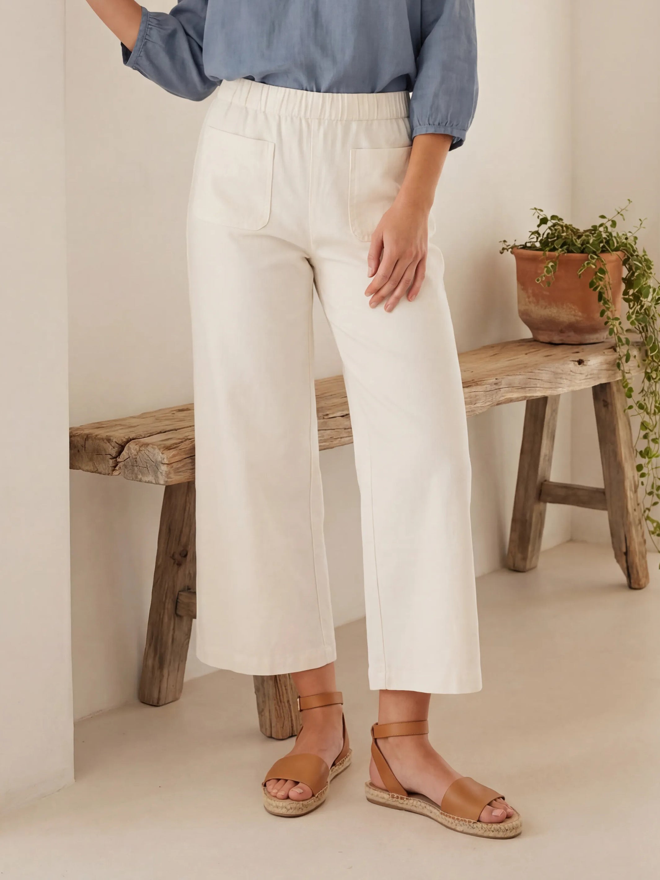 Libby Cropped Pocket Pants | Fifteen Twenty Clothing