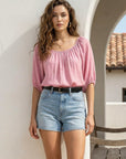 Liza Peasant Blouse