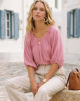 Liza Peasant Blouse