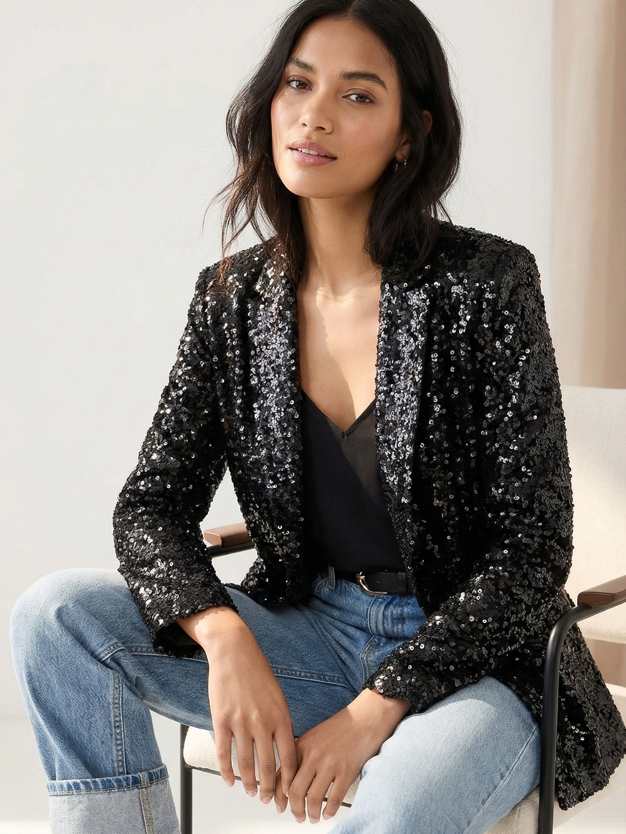 Loretta Sequin Jacket | Fifteen Twenty Clothing