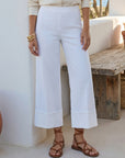 Regina Cuff Cropped Pants