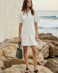Sarah Faux Leather Dress