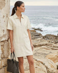 Sarah Faux Leather Dress