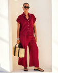 Collette Button-Up Top
