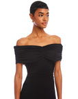 Ella Off-The-Shoulder Midi Dress