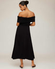 Ella Off-The-Shoulder Midi Dress