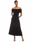 Ella Off-The-Shoulder Midi Dress