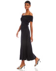 Ella Off-The-Shoulder Midi Dress