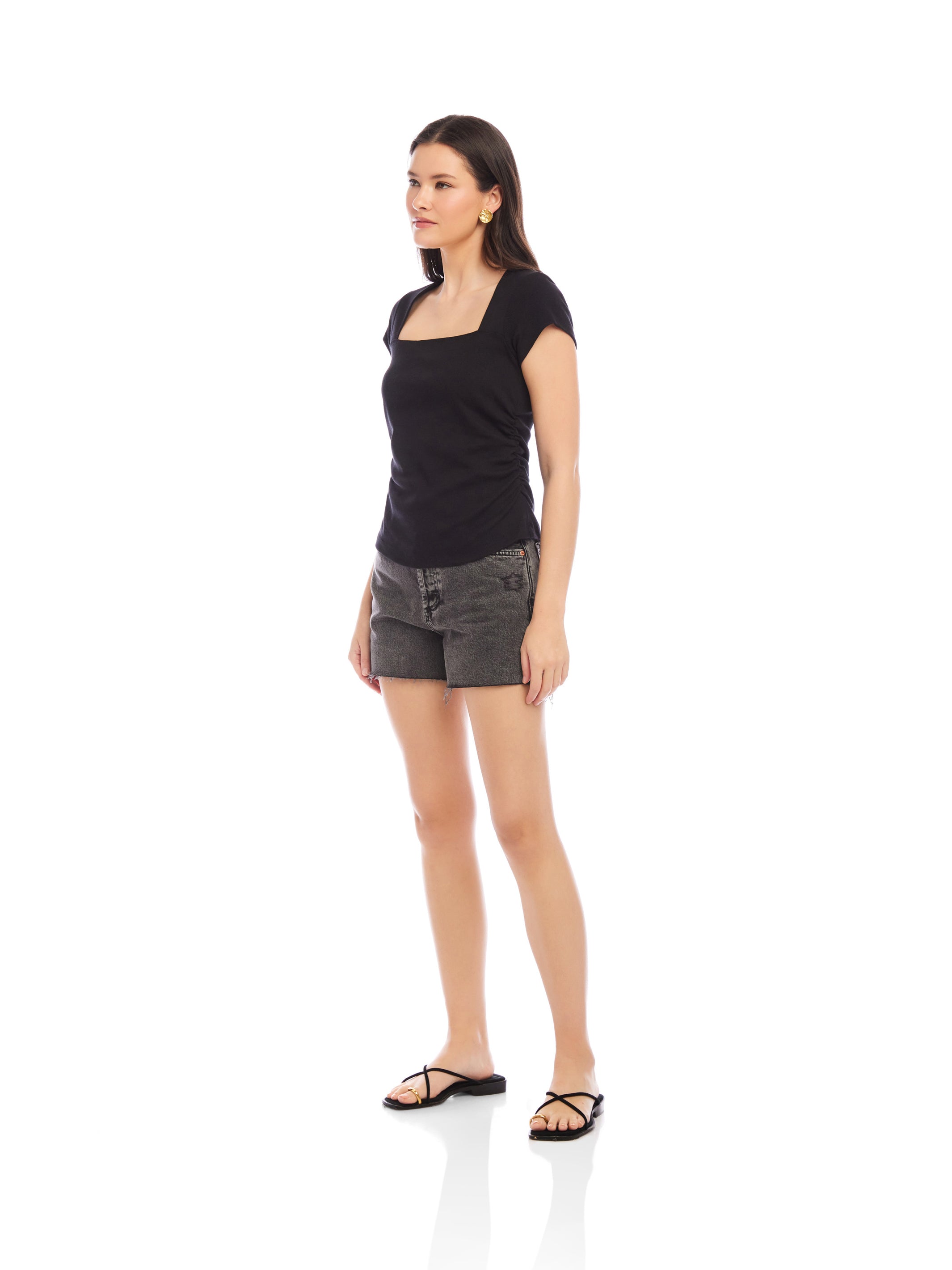 Lorna Cap Sleeve Top