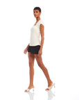 Lorna Cap Sleeve Top