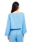 Junie Flared Long Sleeve Top