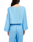 Junie Flared Long Sleeve Top
