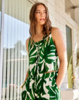 Emery Tie-Front Sleeveless Top