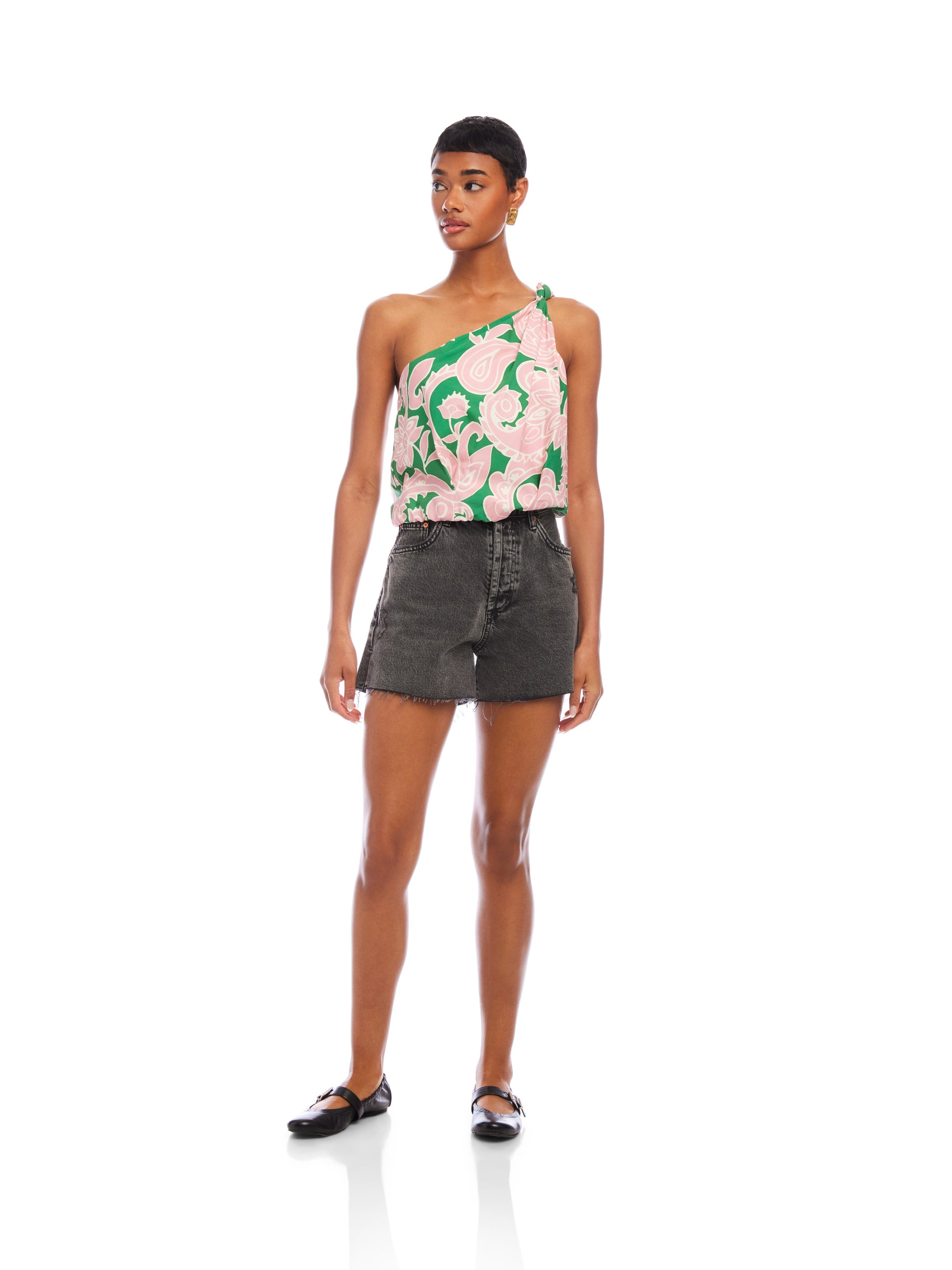 Vanita One-Shoulder Top