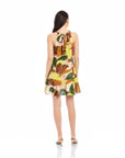 Brenda Ruffle Hem Dress