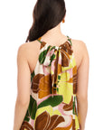 Brenda Ruffle Hem Dress