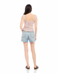 Tasha Side-Shirred Top
