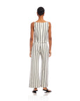 Elis Sleeveless Button-Up Top